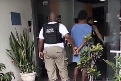 Guardas prendem homem que importunou sexualmente passageiras em ônibus na Zona Portuária