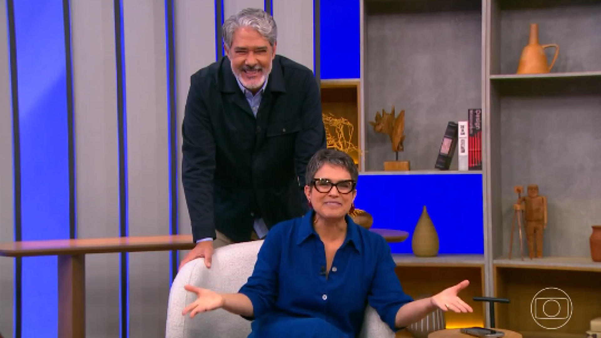 Com Sandra Annenberg, William Bonner estreia no comando do 'Globo Repórter' - Reprodução de vídeo / X