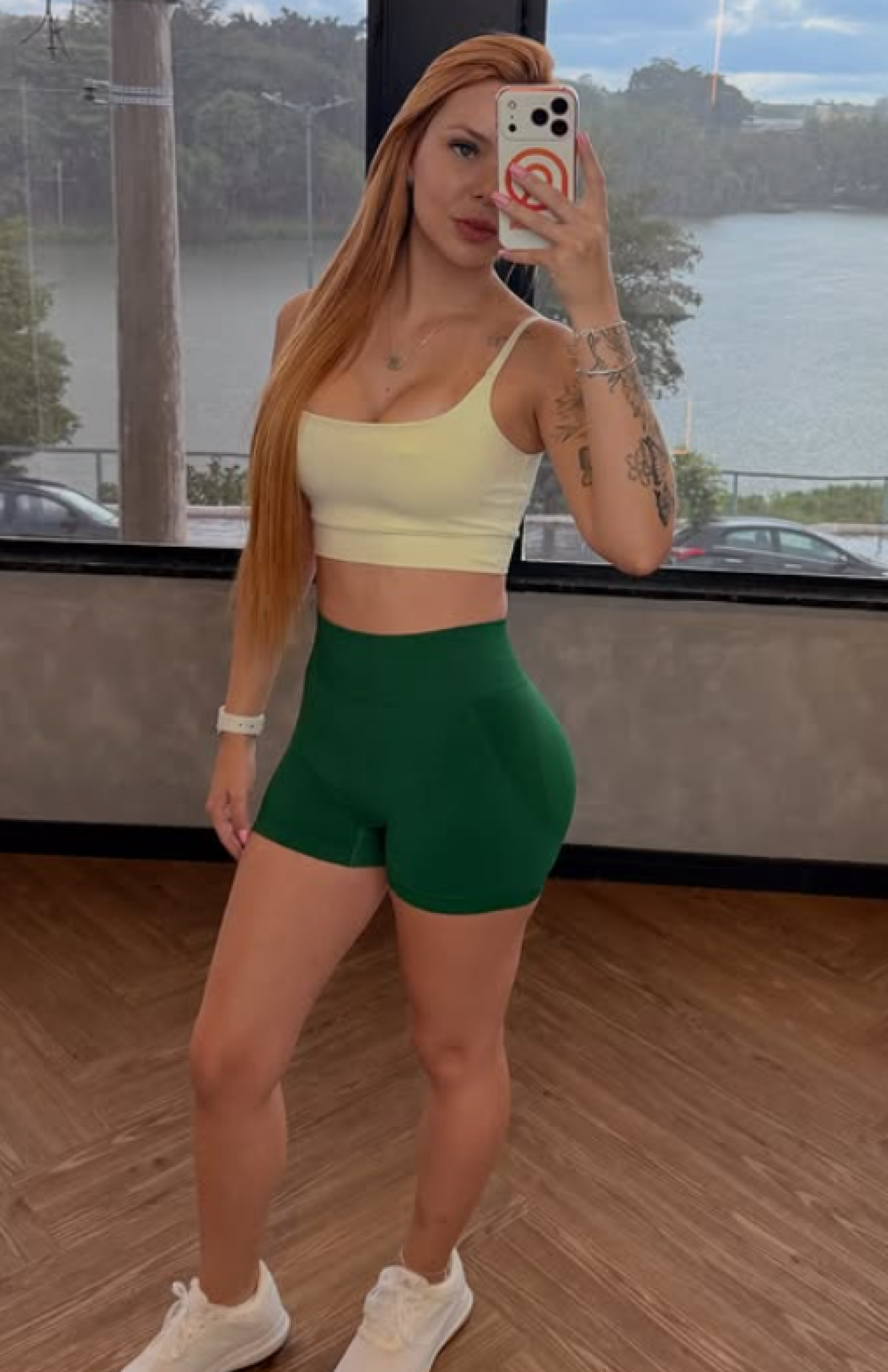 Flávia Barone é musa do Palmeiras - Reprodução de Instagram