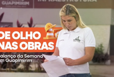 Guapimirim intensifica frentes de obras em diversos bairros da cidade