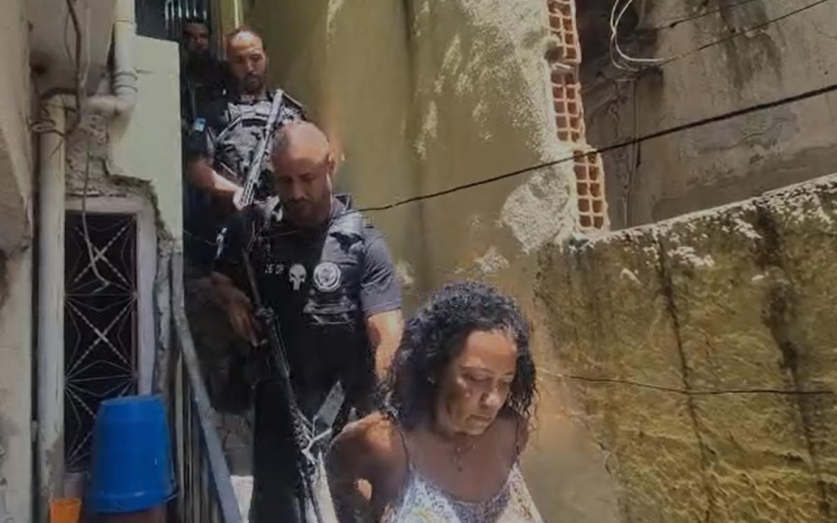 Elisangela Pereira da Rocha Andrade foi presa nesta quinta-feira (5) 