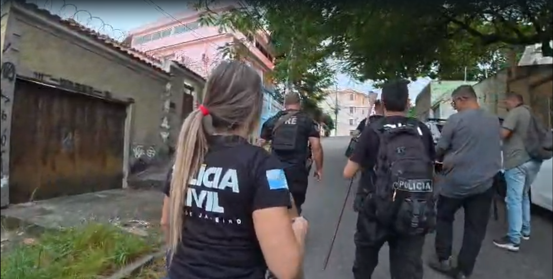 Agentes cumprem mandados de busca e apreensão nas zonas Norte, Oeste, Centro e na Baixada - Reprodução