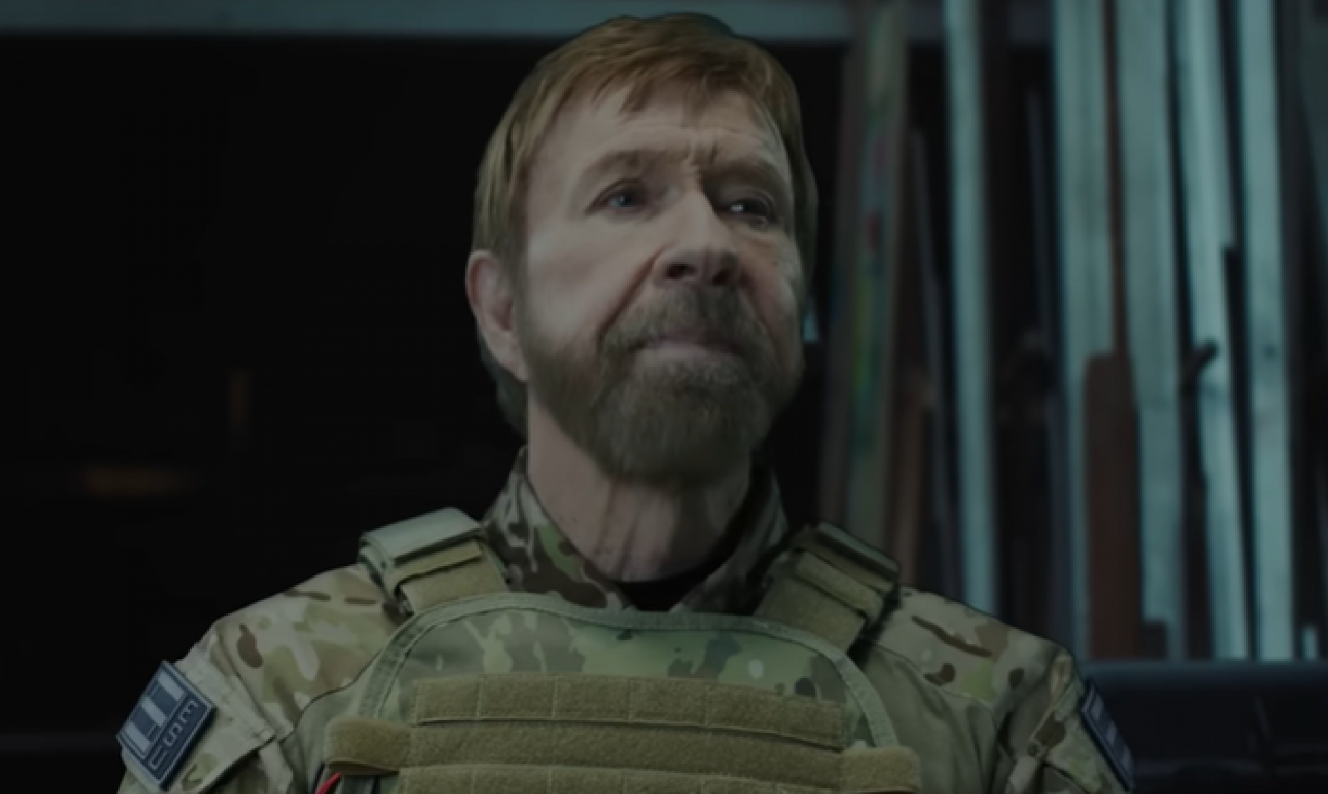 Filme mais recente de Norris foi 'Agent Recon', lançado em 2024 - Reprodução