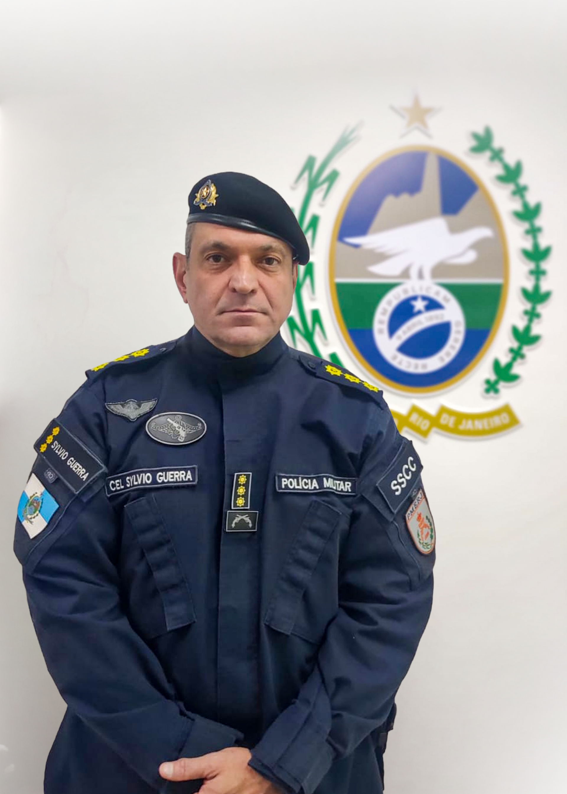 Sylvio Guerra entrou na corpora&ccedil;&atilde;o h&aacute; 34 anos e substitui o tamb&eacute;m coronel Marcelo de Menezes - Divulga&ccedil;&atilde;o / Governo do Rio