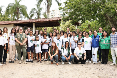 Instituto Onda Azul realiza segunda fase do projeto 'SustentAção' na APA Tabebuias 