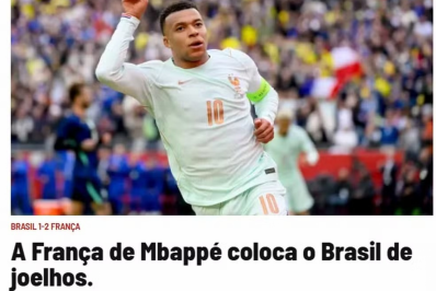 Imprensa internacional detona Seleção: 'França de Mbappé coloca Brasil de joelhos'