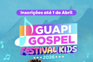 Guapimirim abre inscrições para o festival gospel infantil 2026
