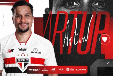 São Paulo anuncia contratação de Artur, ex-Botafogo