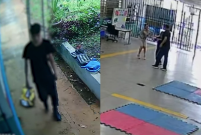 Vídeo: Homem invade escola em SP com facão e fere professora