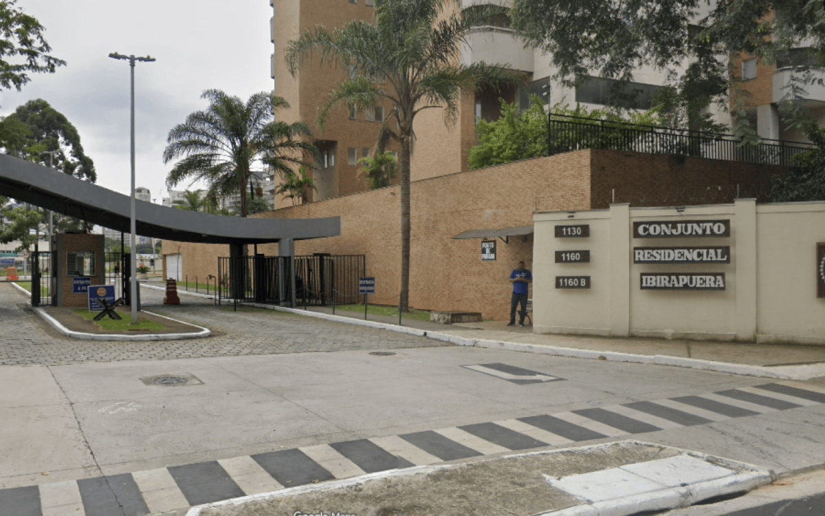 Condomínio fica localizado na região do Ibirapuera, Zona Sul de São Paulo