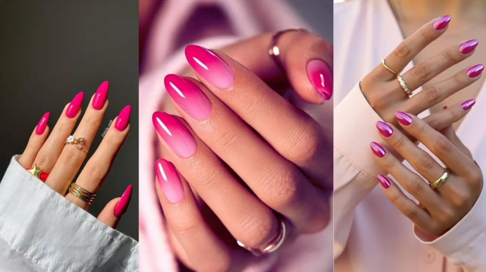 Unhas rosa pink: ideias lindas para você arrasar na nail art