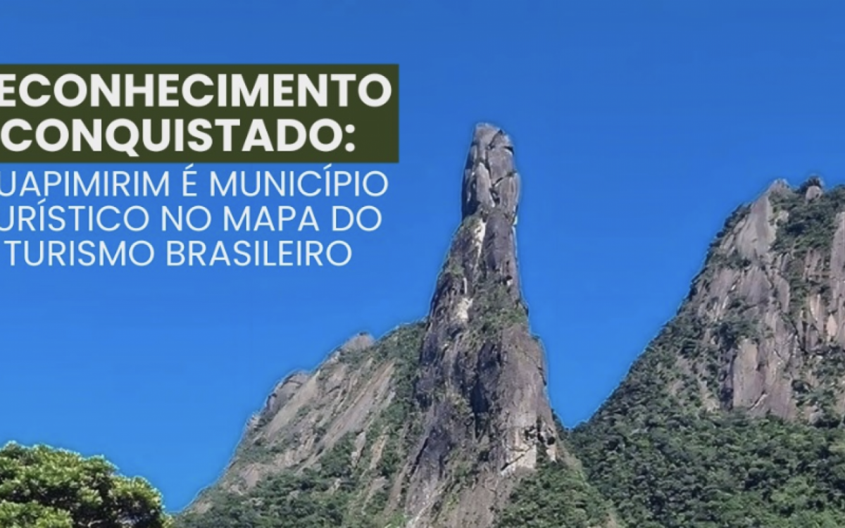 Guapimirim entra oficialmente para o Mapa do Turismo Brasileiro