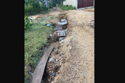 Morador denuncia situação crítica no bairro Rua do Fogo, em São Pedro