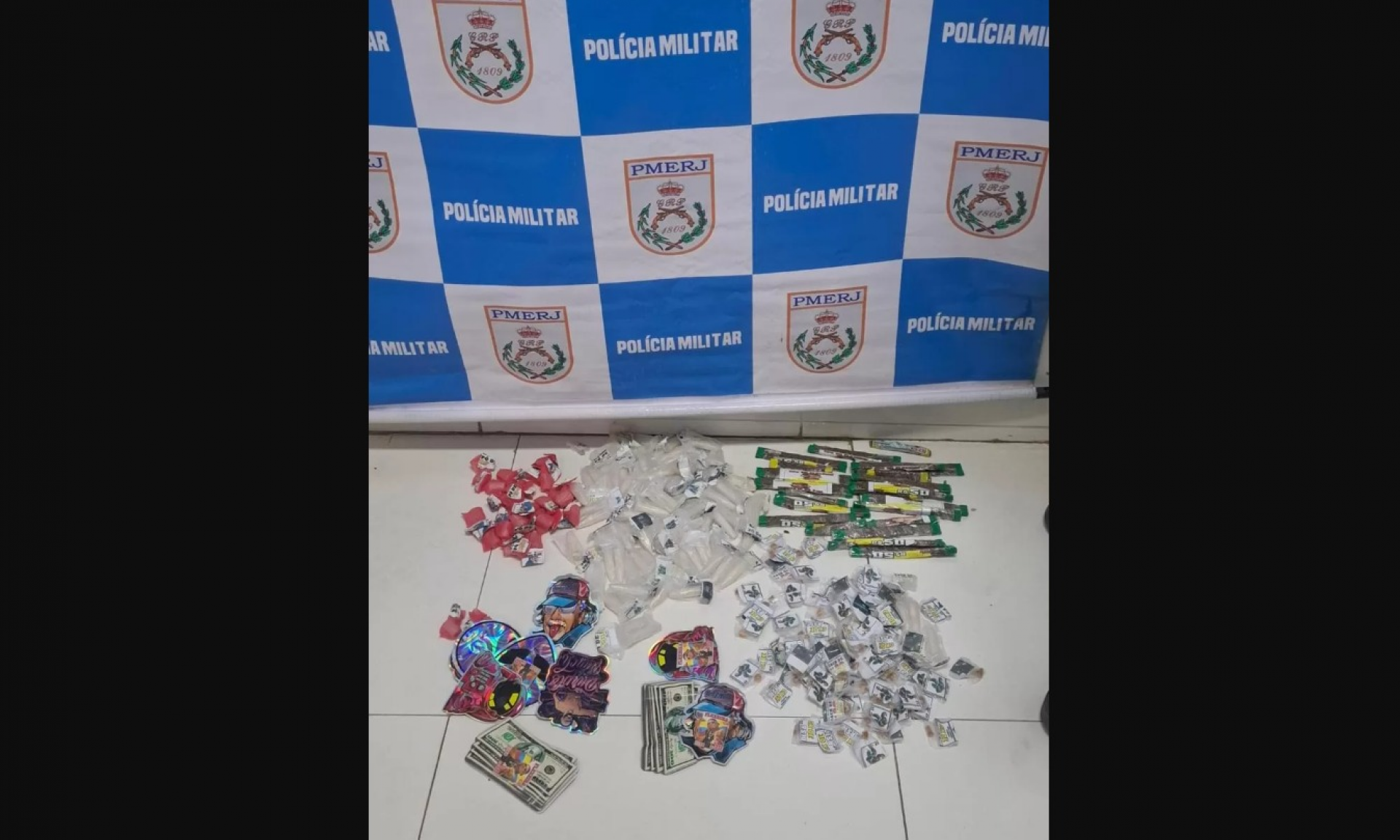 Elemento é preso com drogas após troca de tiros em São Pedro da Aldeia