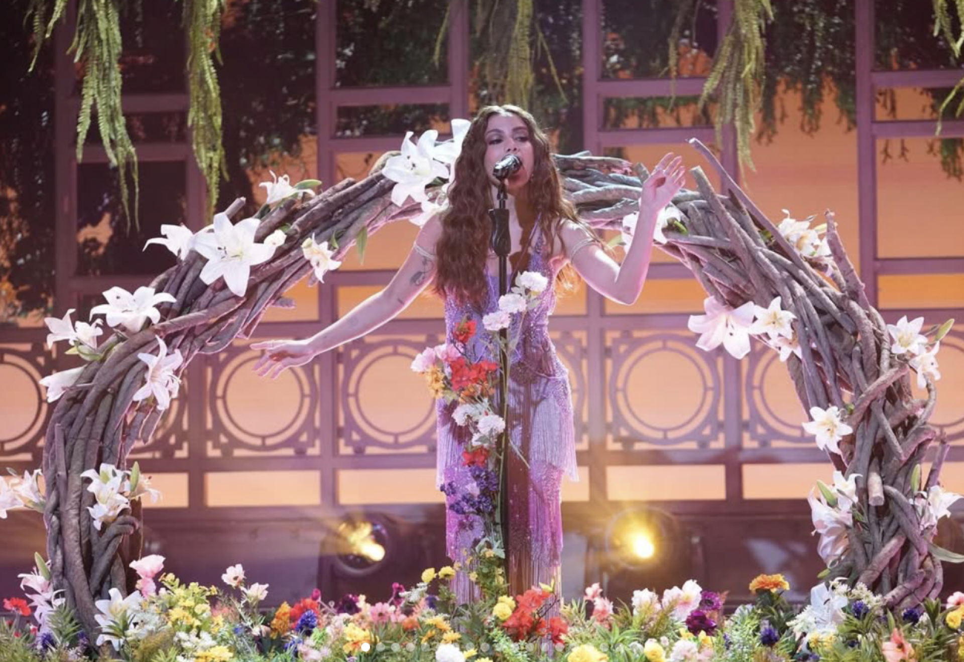 Anitta em performance no Saturday Night Live - Reprodução/Instagram