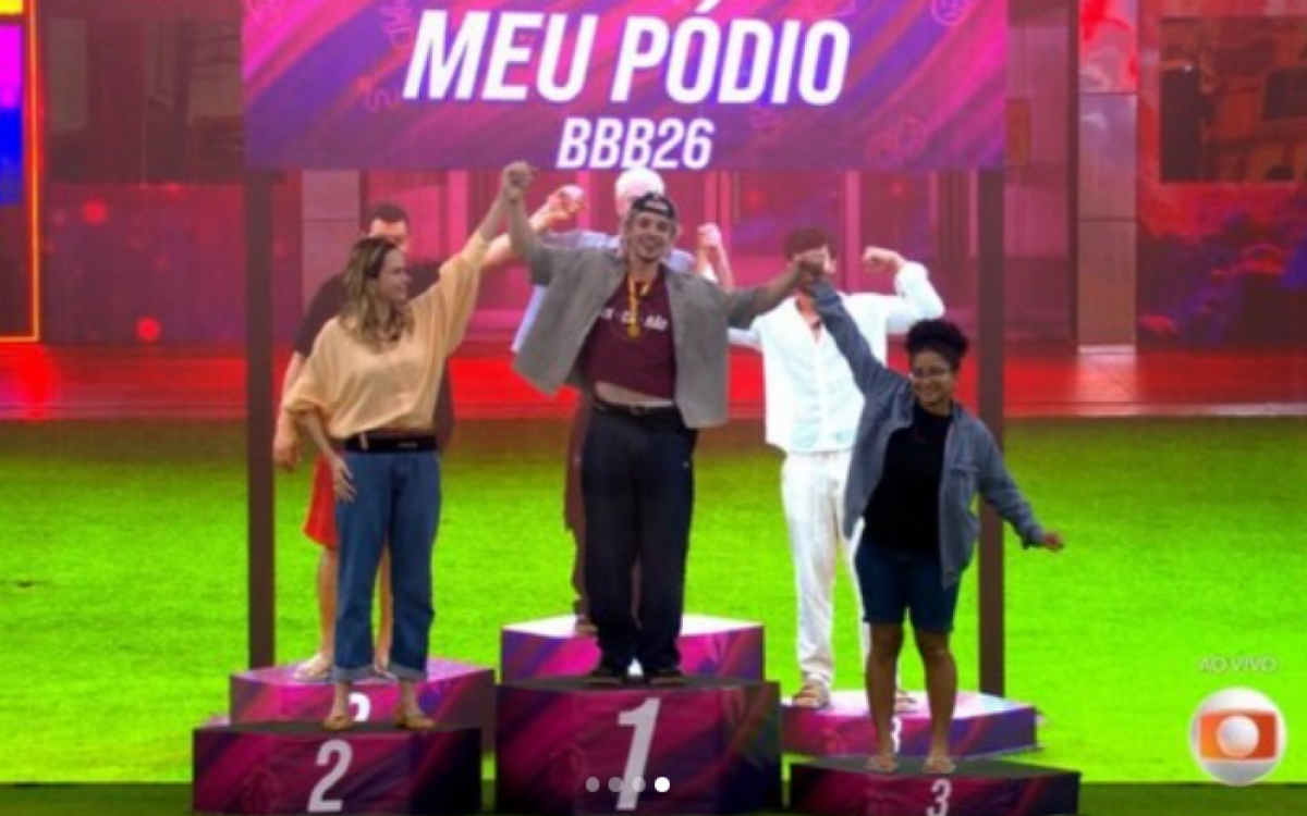 Último pódio oficial disponibilizado do Juliano Floss - Reprodução / Instagram