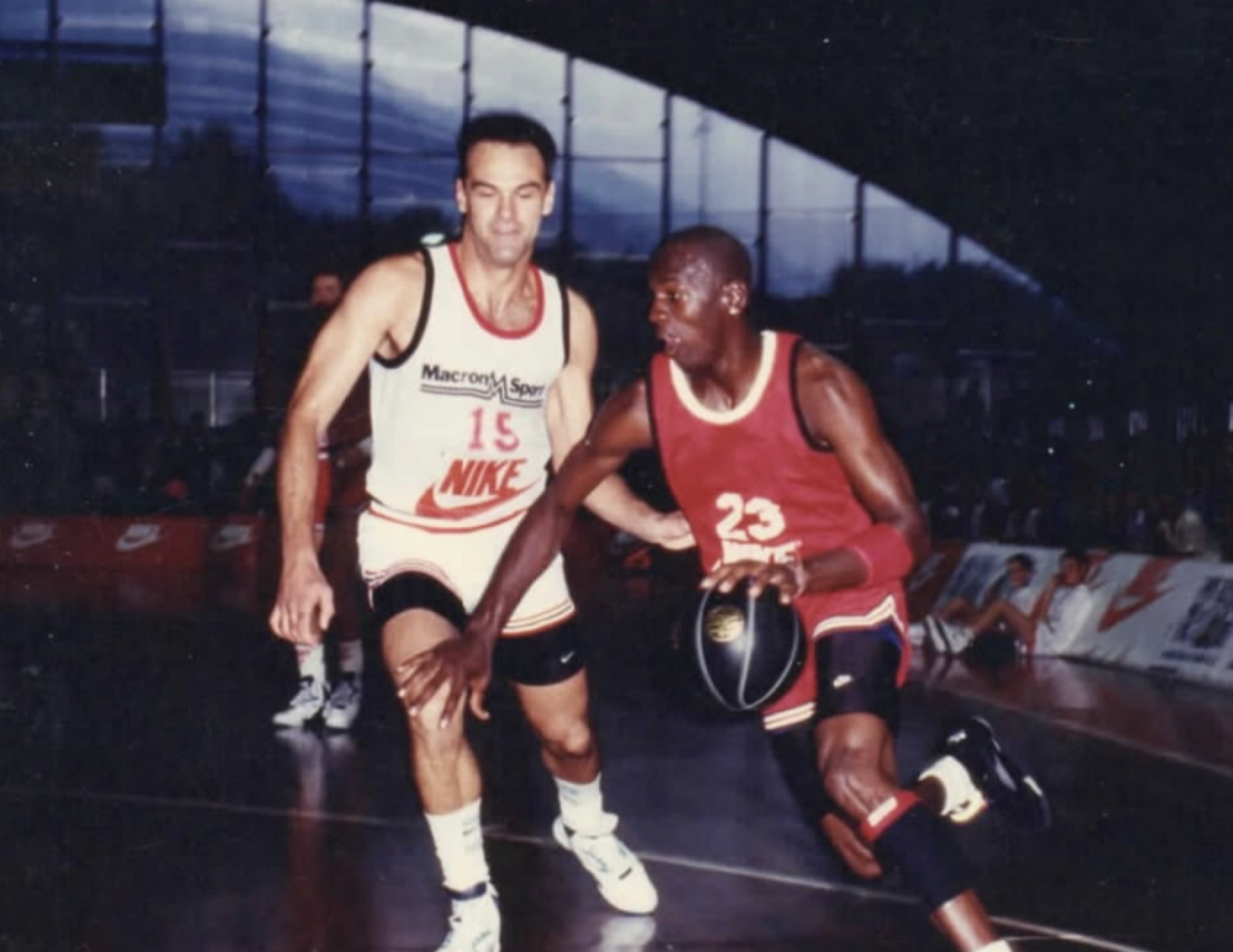 Oscar Schmidt e Michael Jordan - Reprodução/Instagaram