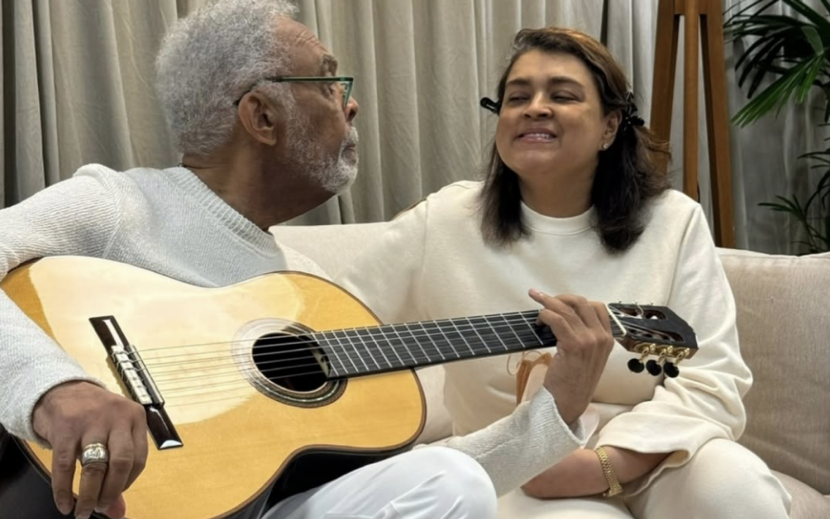 Gilberto Gil e Preta Gil em novo registro