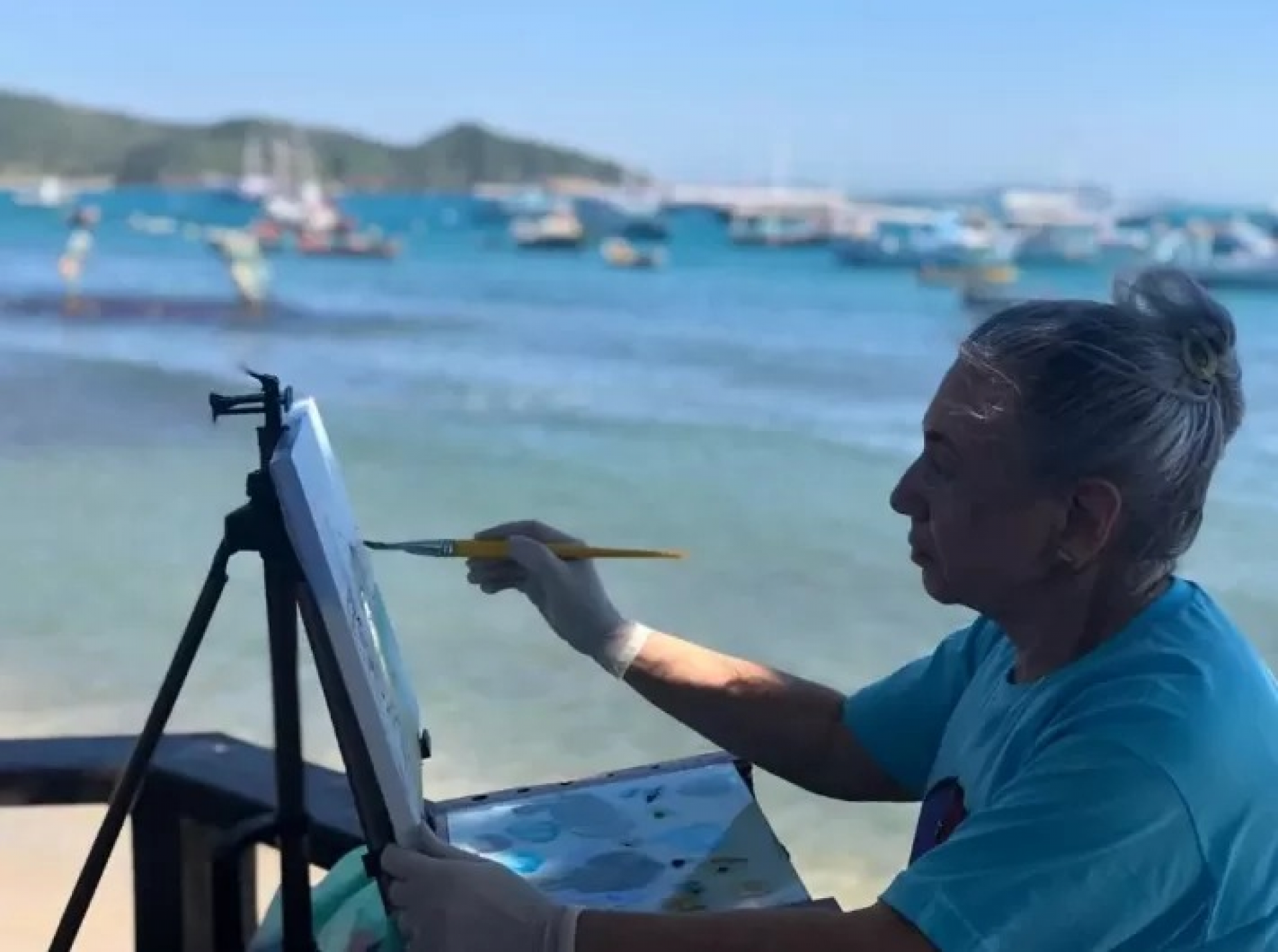 Búzios abre inscrições para curso gratuito de desenho e pintura no Espaço Zanine