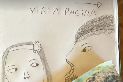 José Loreto mostra desenho e carta que recebeu da filha 