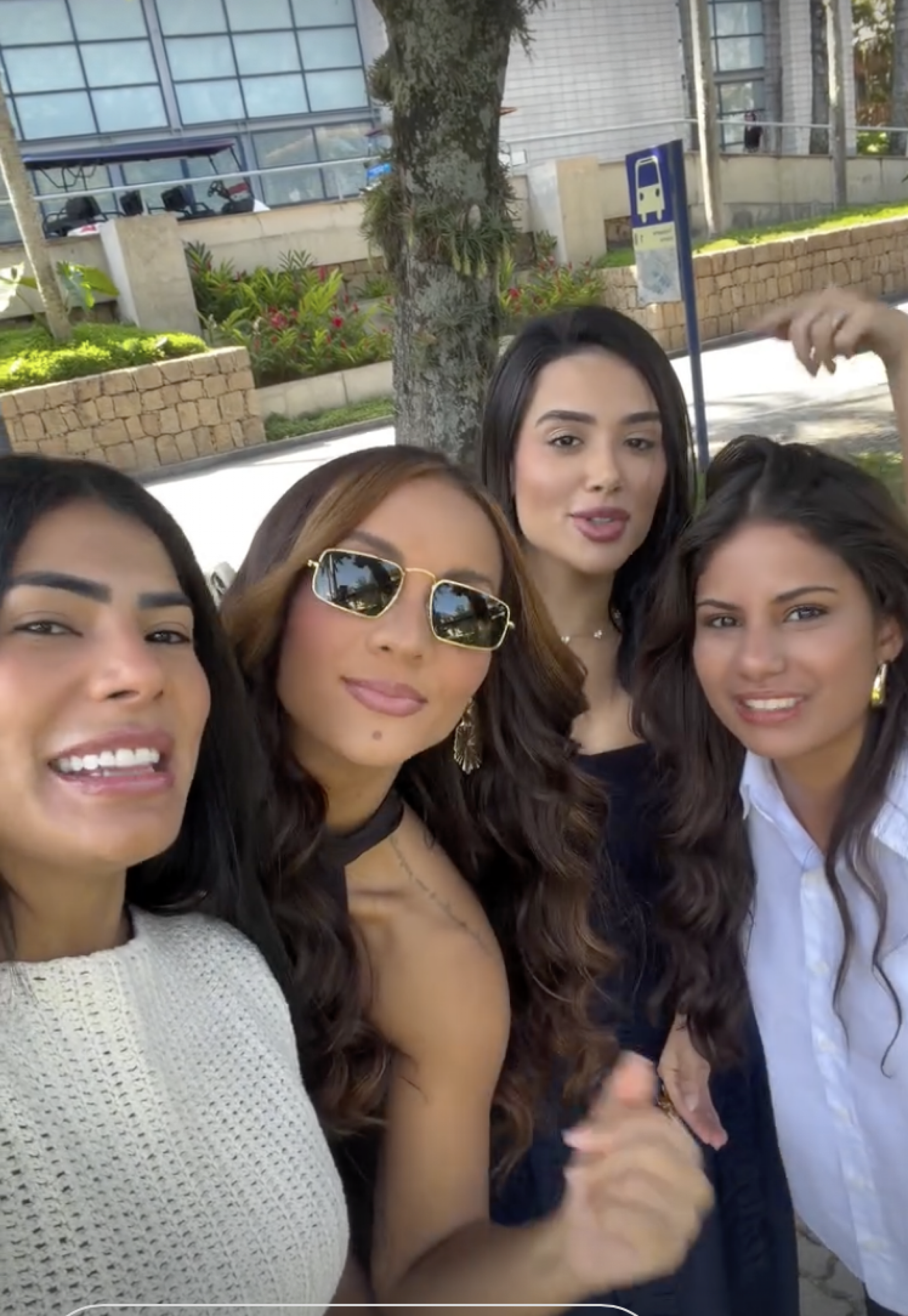 Marciele, Maxiane, Jordana e Gabriela se encontram - Reprodução/Instagram