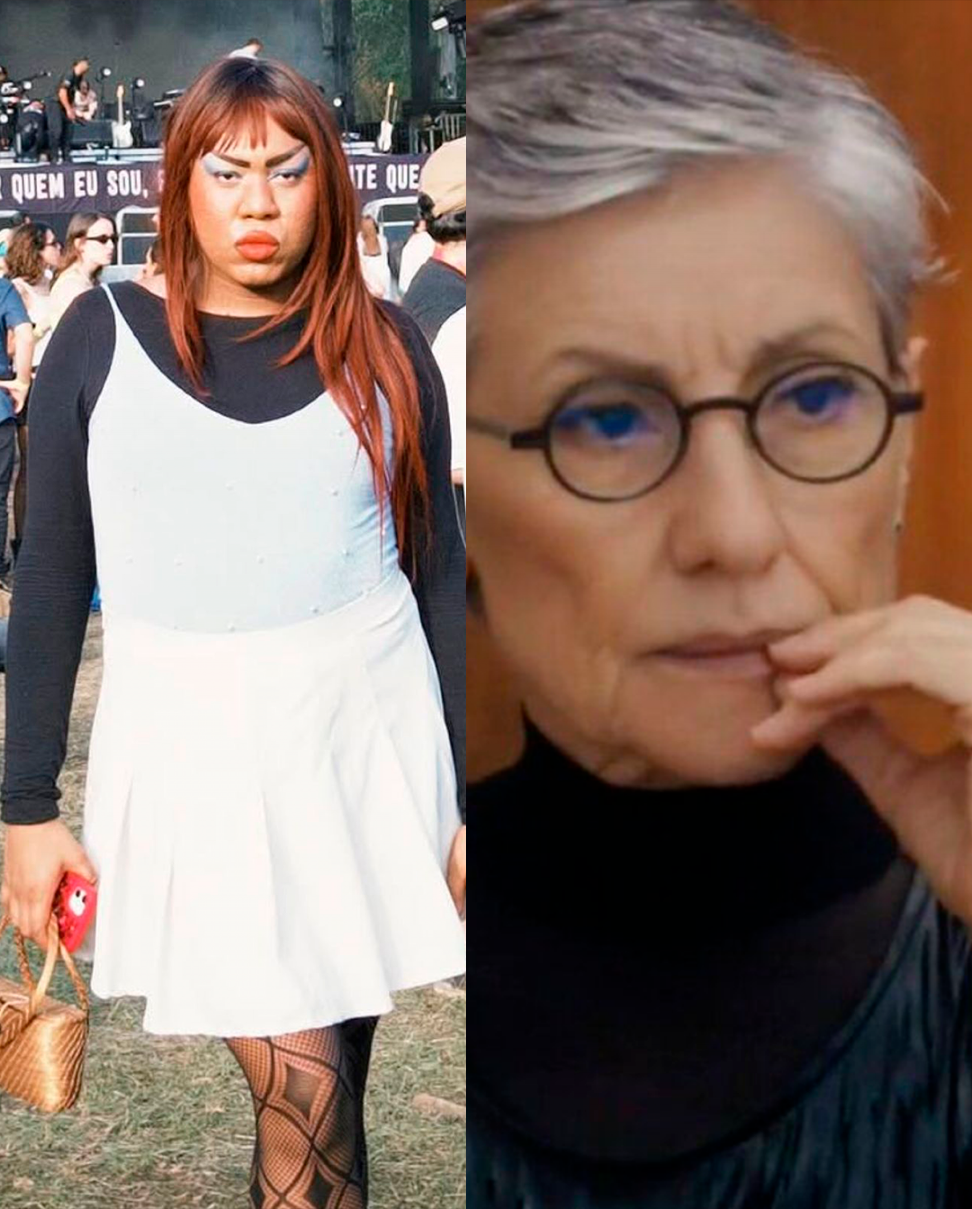 Cássia Kis é acusada de transfobia por Roberta após episódio em banheiro feminino do BarraShopping, no Rio