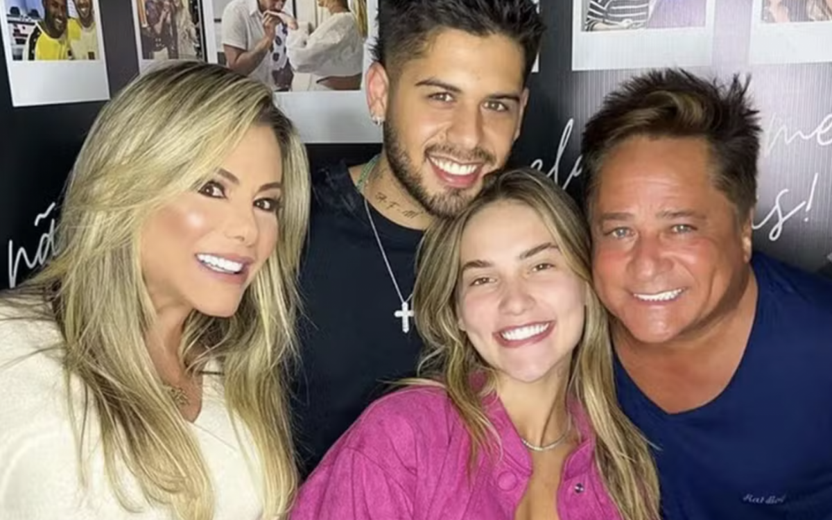 Poliana Rocha, Zé Felipe, Virginia e Leonardo