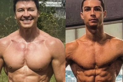 Aos 52 anos, Rodrigo Faro mostra corpo definido