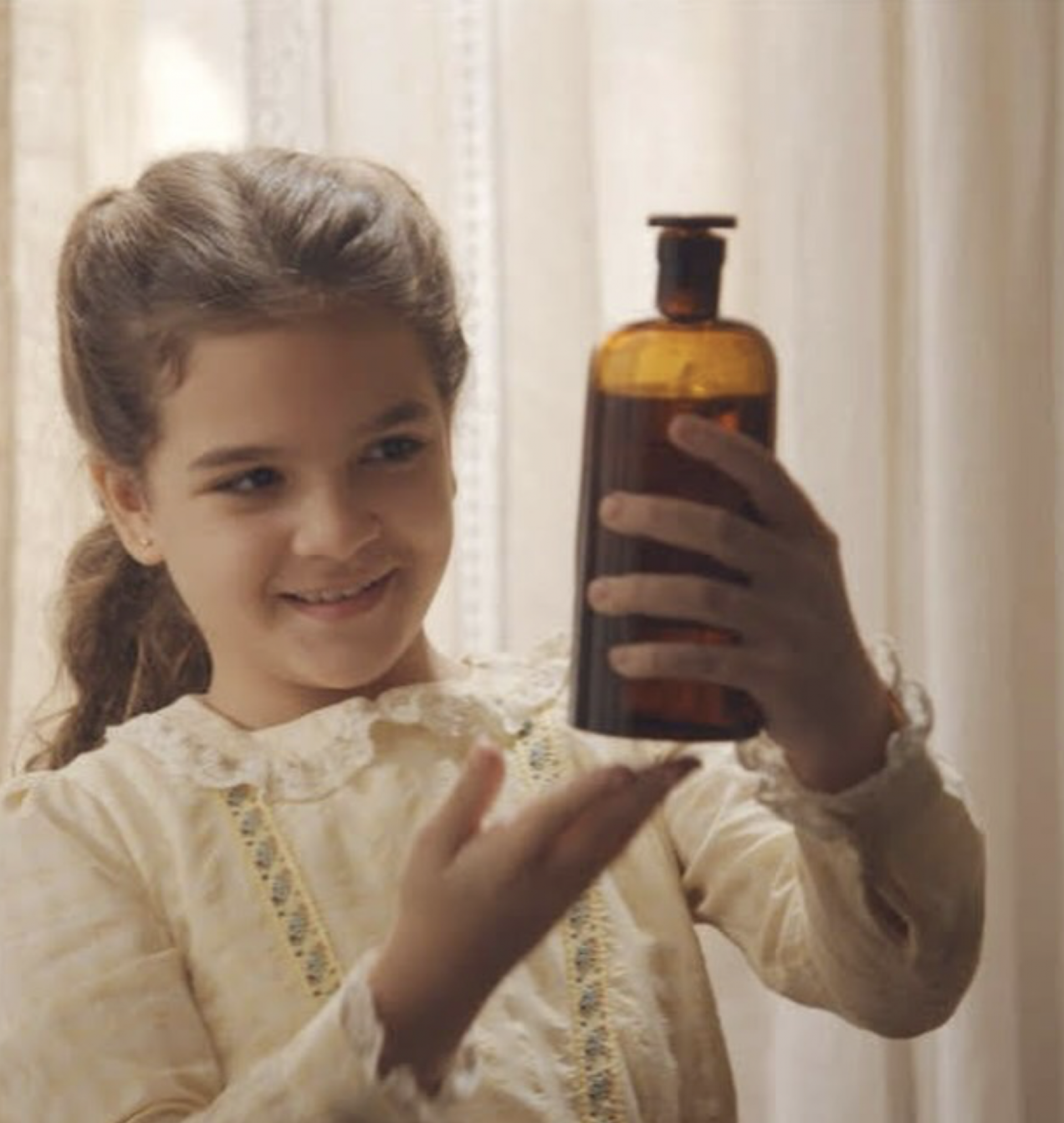 Mel Maia nas gravações de 