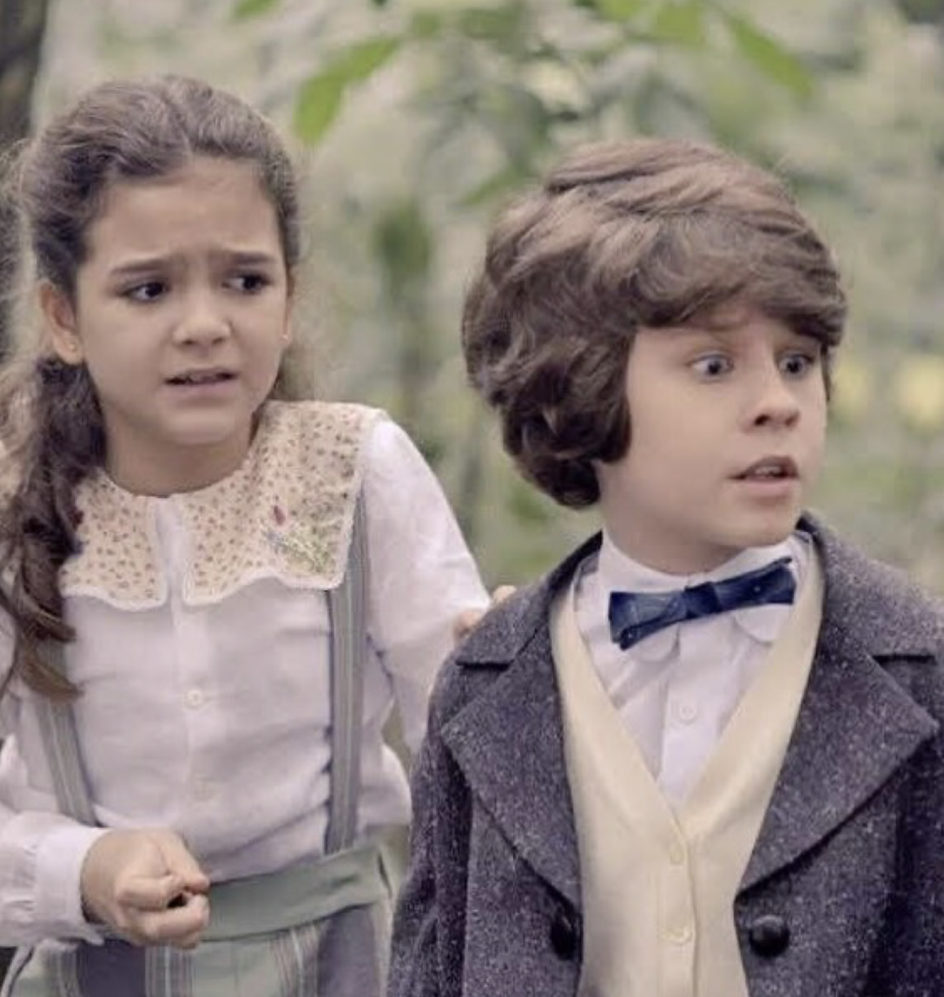 Mel Maia nas gravações de 