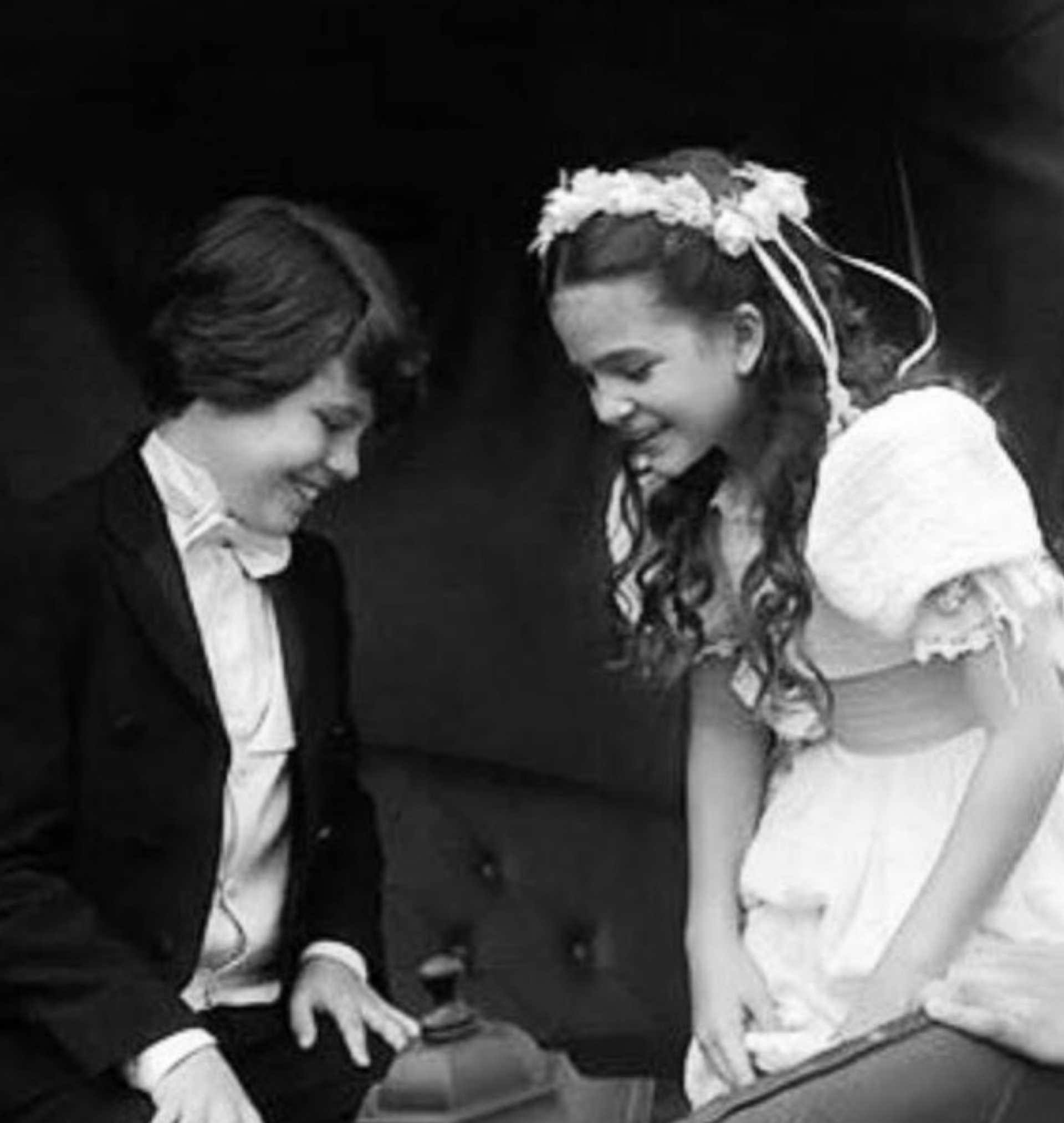 Mel Maia nas gravações de 