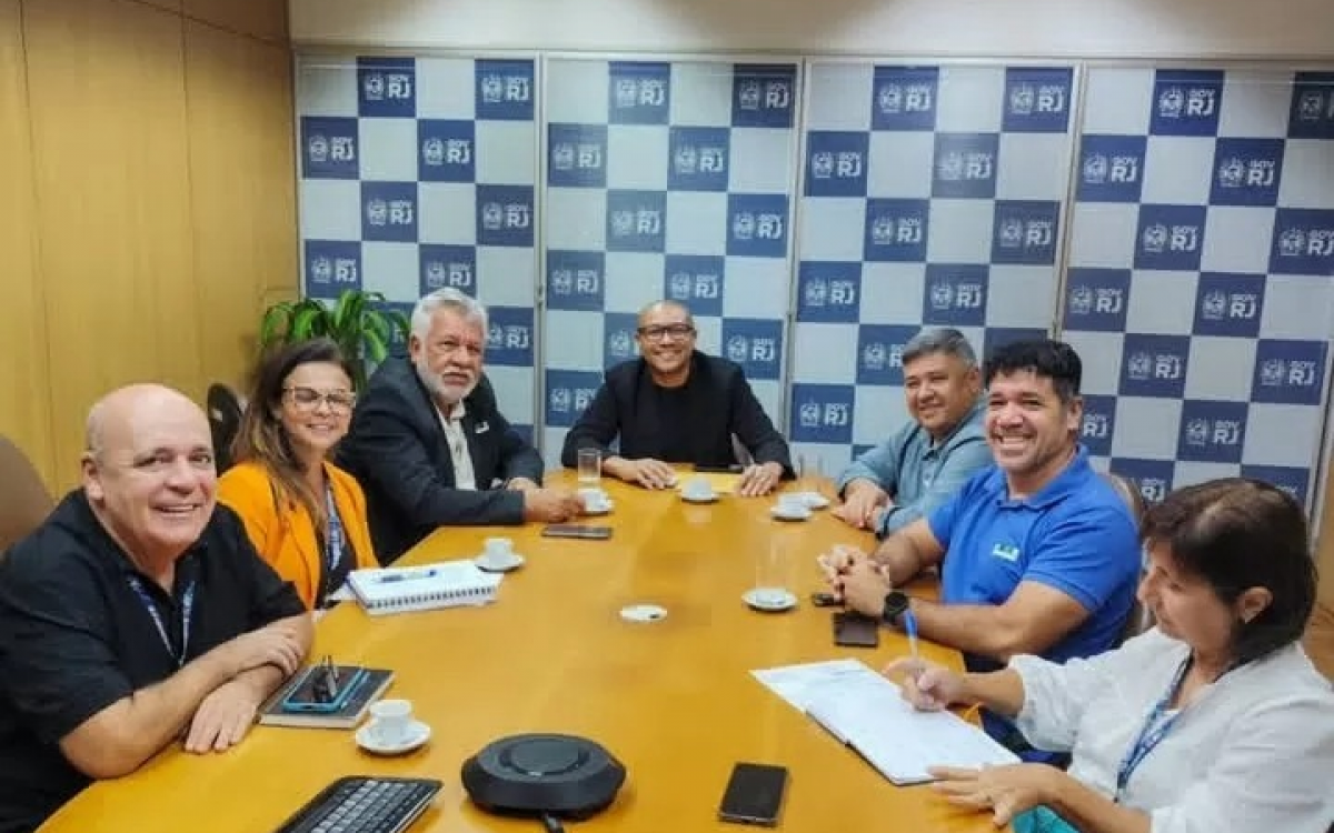 A comitiva foi recebida por representantes da área econômica do governo estadual.