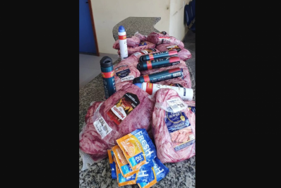 Homem é preso após furtar picanha, produtos de higiene em São Pedro da Aldeia