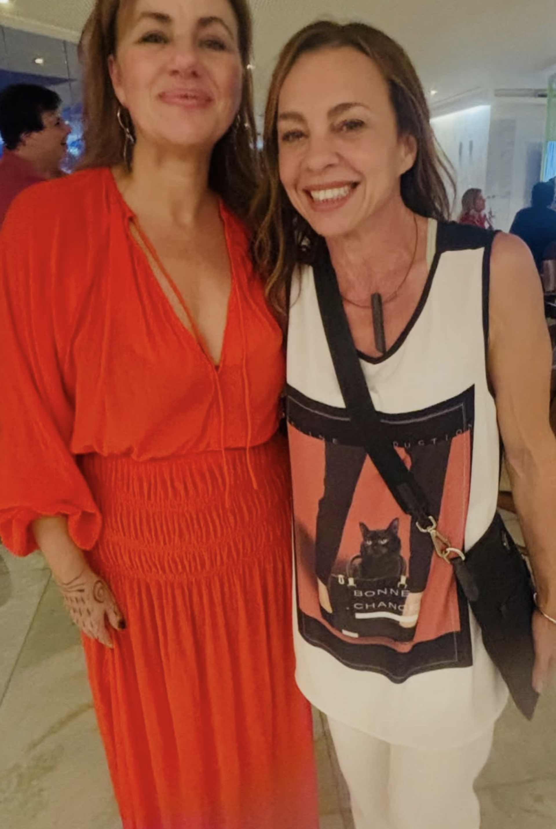 Carla Marins e Karine Teles - Reprodução/Instagram