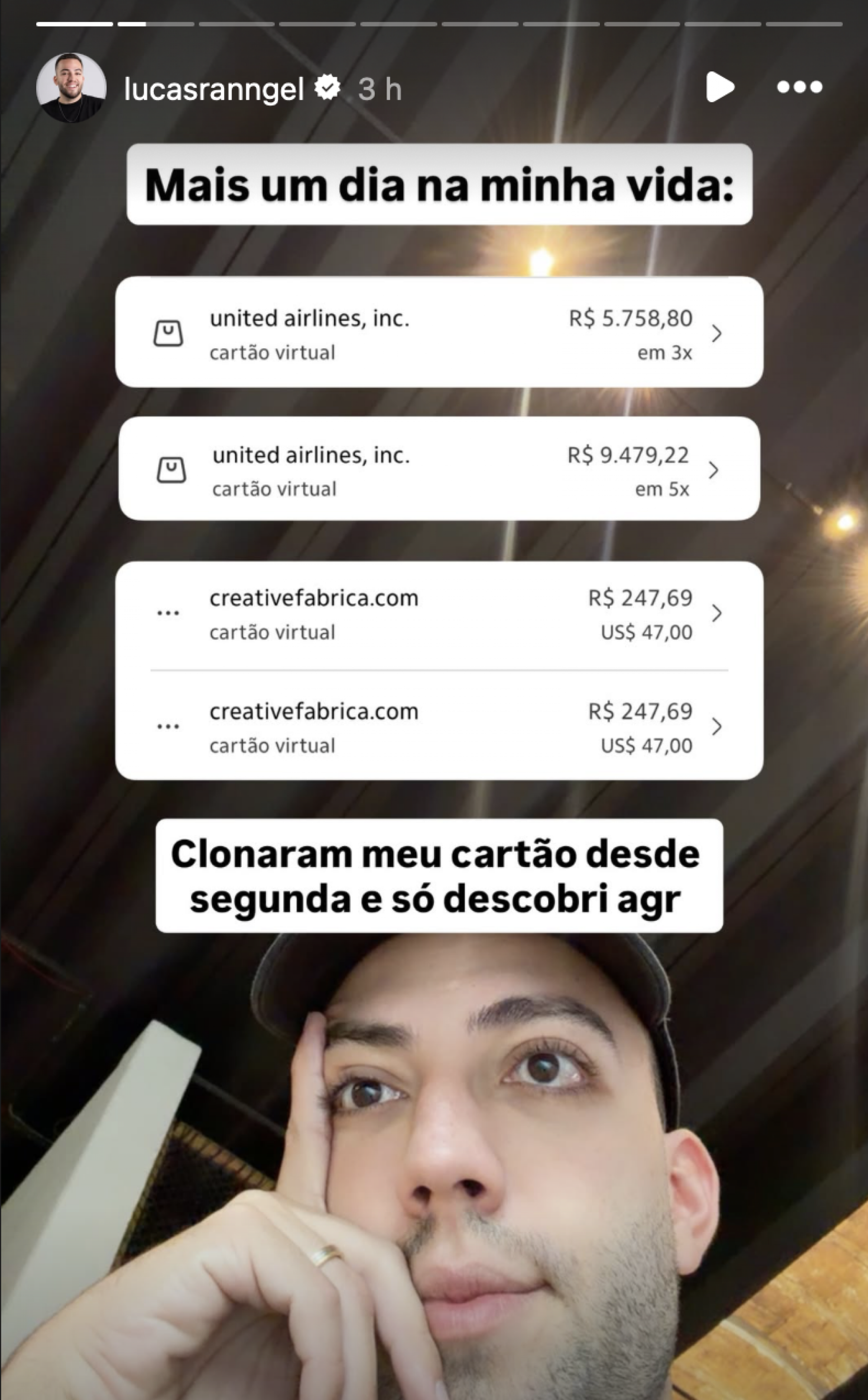 Lucas Rangel - Reprodução/Instagram