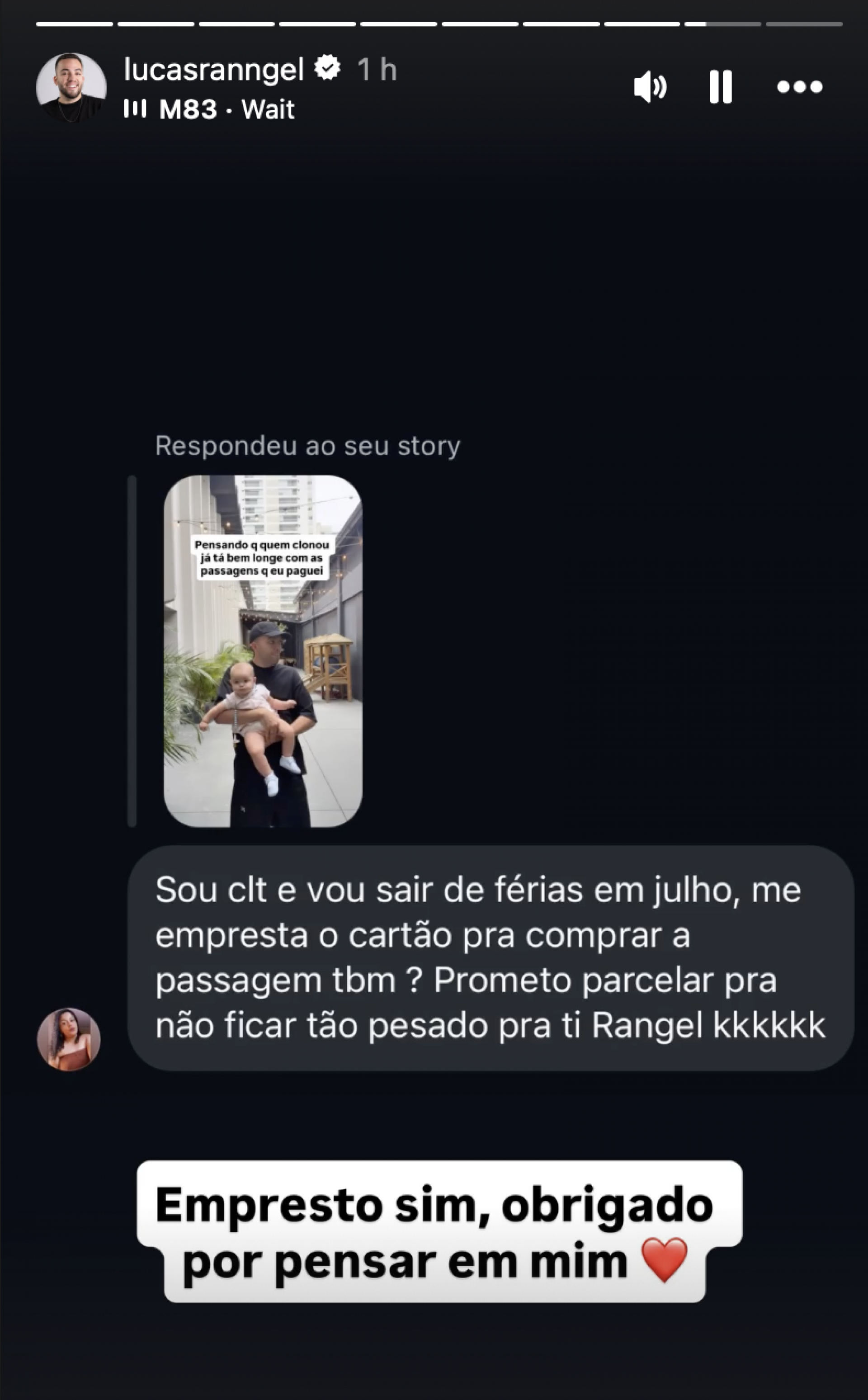 Lucas Rangel - Reprodução/Instagram