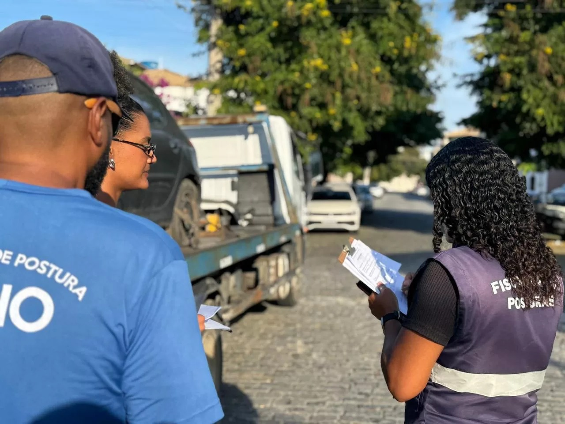 A iniciativa integra o conjunto de medidas de ordenamento urbano desenvolvidas no bairro. - Reprodução/