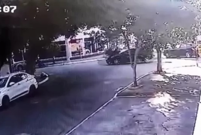 Colisão entre carro e moto é registrada em cruzamento no Braga, em Cabo Frio