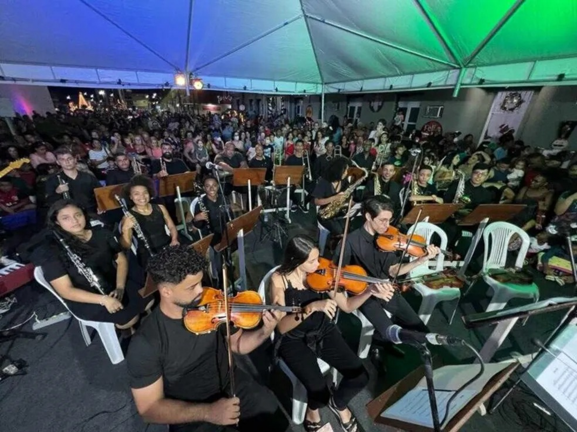 São Pedro recebe ensaio aberto da Orquestra Sons da Aldeia