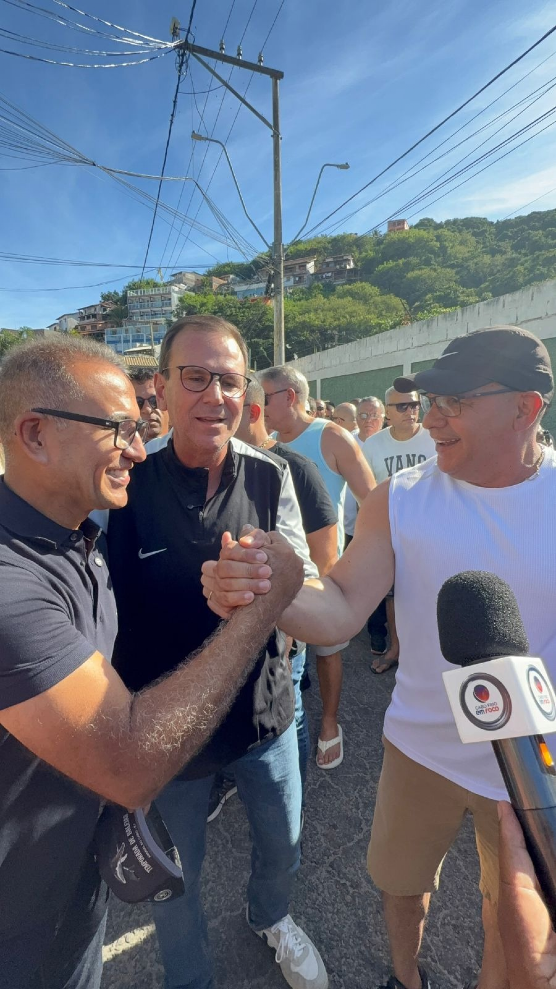Aliança surpreende ao envolver prefeito de partido diferente. - Reprodução/ Renata Cristiane