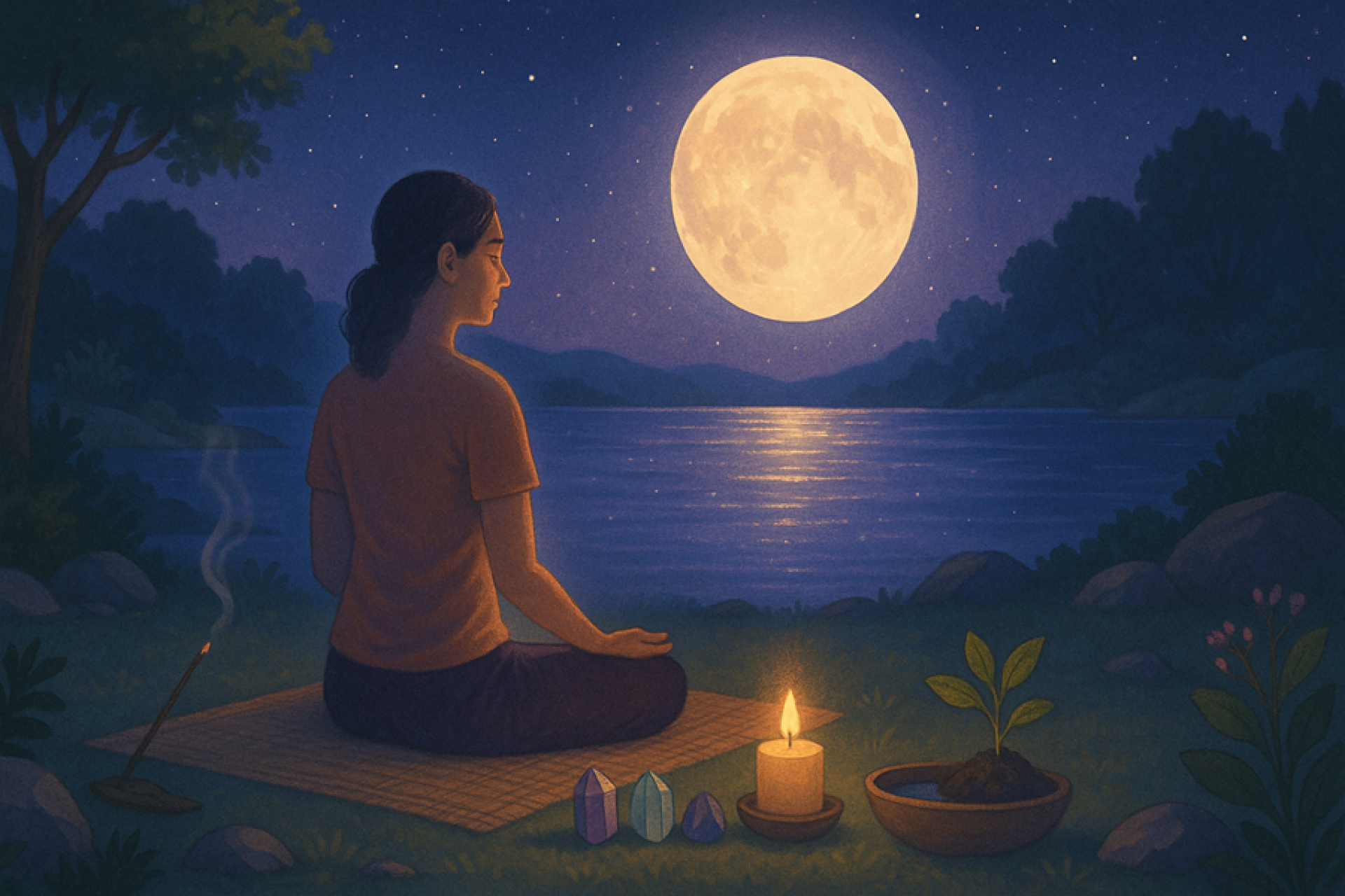 Ritual da Lua de Wesak: como se conectar com a energia dessa data especial