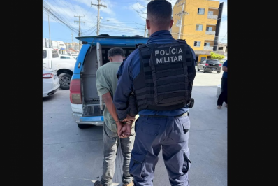 Elemento é preso ao tentar roubar estabelecimento em Cabo Frio