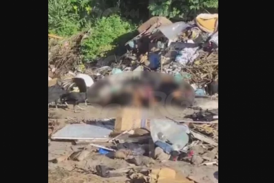 Corpo em decomposição é encontrado em lixão no Tangará, em Cabo Frio