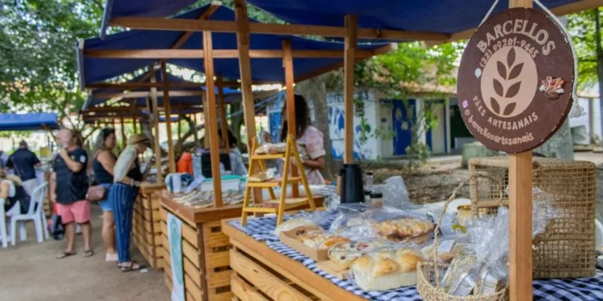 A feira traz a mesma oferta de produtos variados e gastronomia afro-brasileira diferenciada, como nas edições anteriores. - Reprodução/