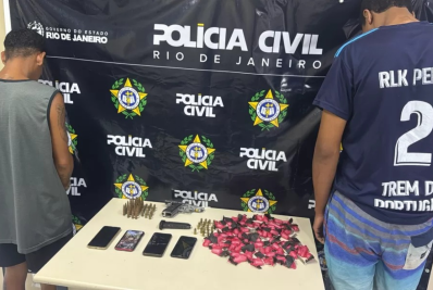 Polícia Civil prende homem e apreende menor por tráfico em Búzios