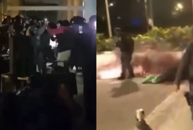 Vídeo: PM expulsa estudantes com bombas de efeito moral e retoma reitoria da USP