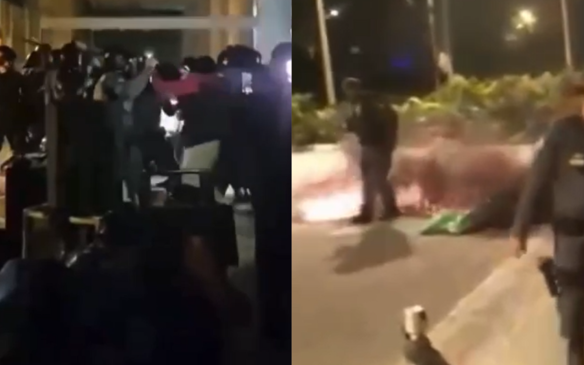 Vídeo: PM expulsa estudantes com bombas de efeito moral e retoma reitoria da USP
