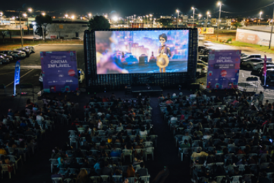 Sapucaia recebe o Cinema Inflável em uma das últimas paradas da temporada no estado do Rio