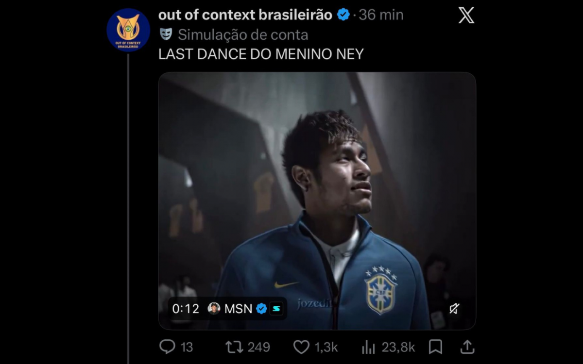 Convocação de Neymar gerou repercussão nas redes
