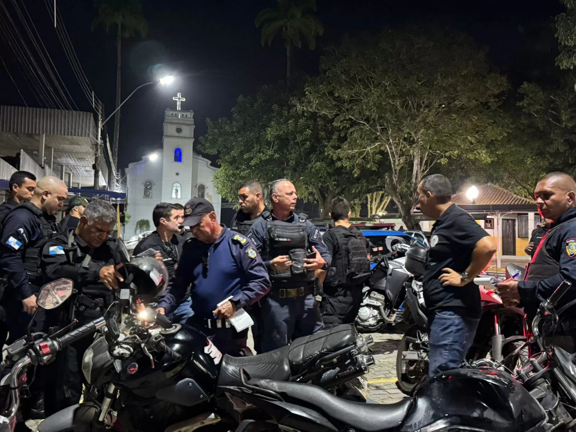 A operação teve como objetivo intensificar a fiscalização de motocicletas em situação irregular. - Reprodução/